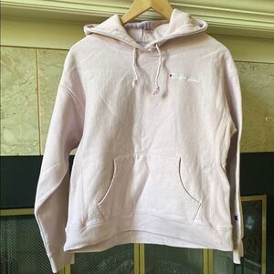 Champion Light Pink Hoodie